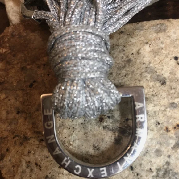 Authentic Armani Exchange Metallic Knot Bracelet - Picture 10 of 11